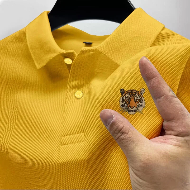 2026 Summer Men's Golf Polo Shirt , Luxury Business Casual Polo Shirt , Versatile , Comfortable And Breathable Good Summer Trend