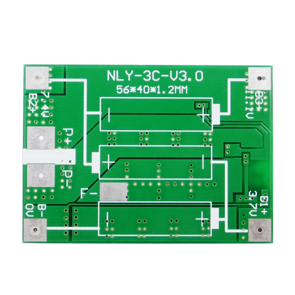 3S 25A Li-ion Lithium 18650 BMS PCM плата защиты аккумулятора BMS pcm с балансом для модуля литий-ионного аккумулятора Lipo