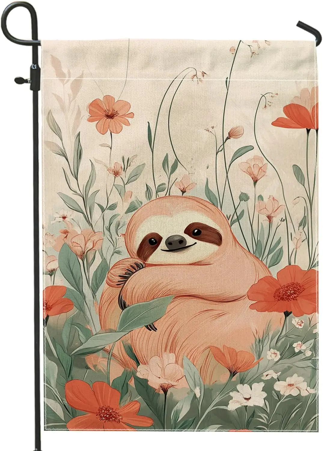 Cute Sloth Garden F… - image