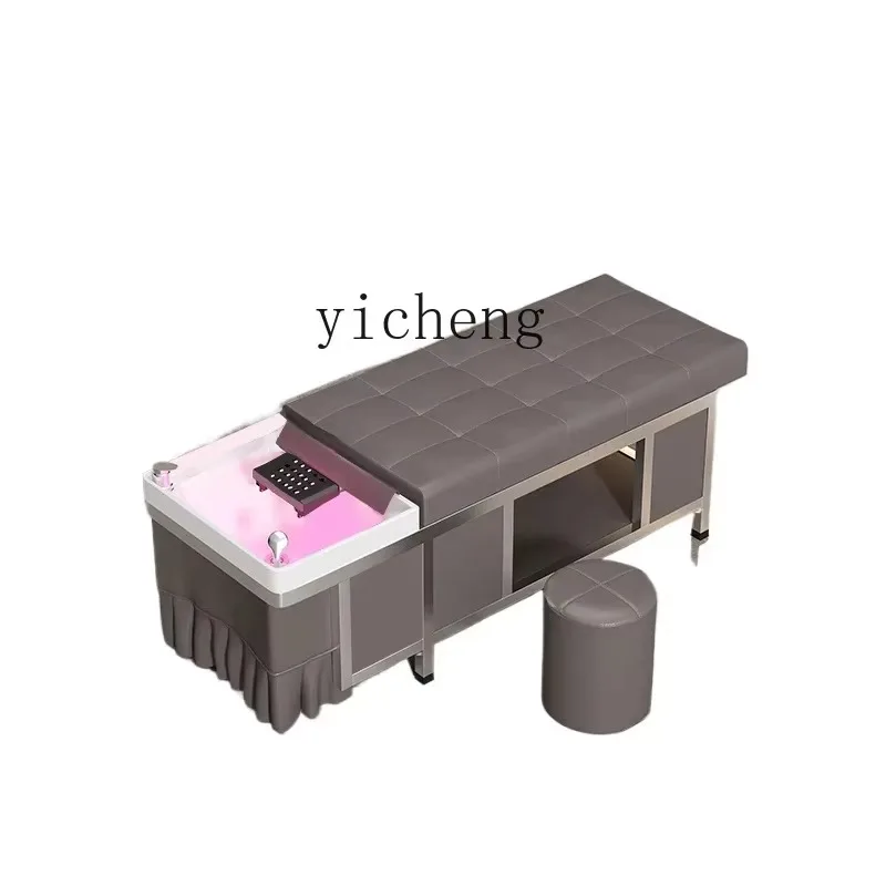 MR-16   new 4-head direct injection shower shampoo bed barber shop beauty salon special stainless steel intelligent constant