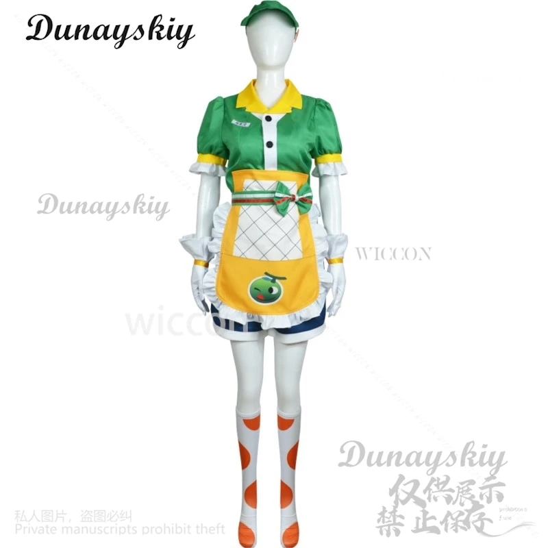 أنيمي لعبة Overwatch مي تأثيري حلي ميلينغ تشو Kawaii الباروكات الملابس هالوين كرنفال الزي للنساء الفتيات مخصصة