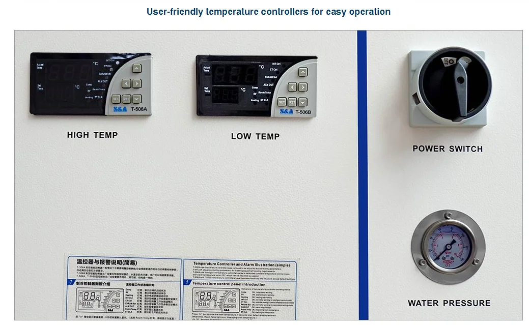 Refroidisseur d'eau industriel S & A CWFL-1500 CWFL-2000, pour Machine de découpe Laser à Fiber