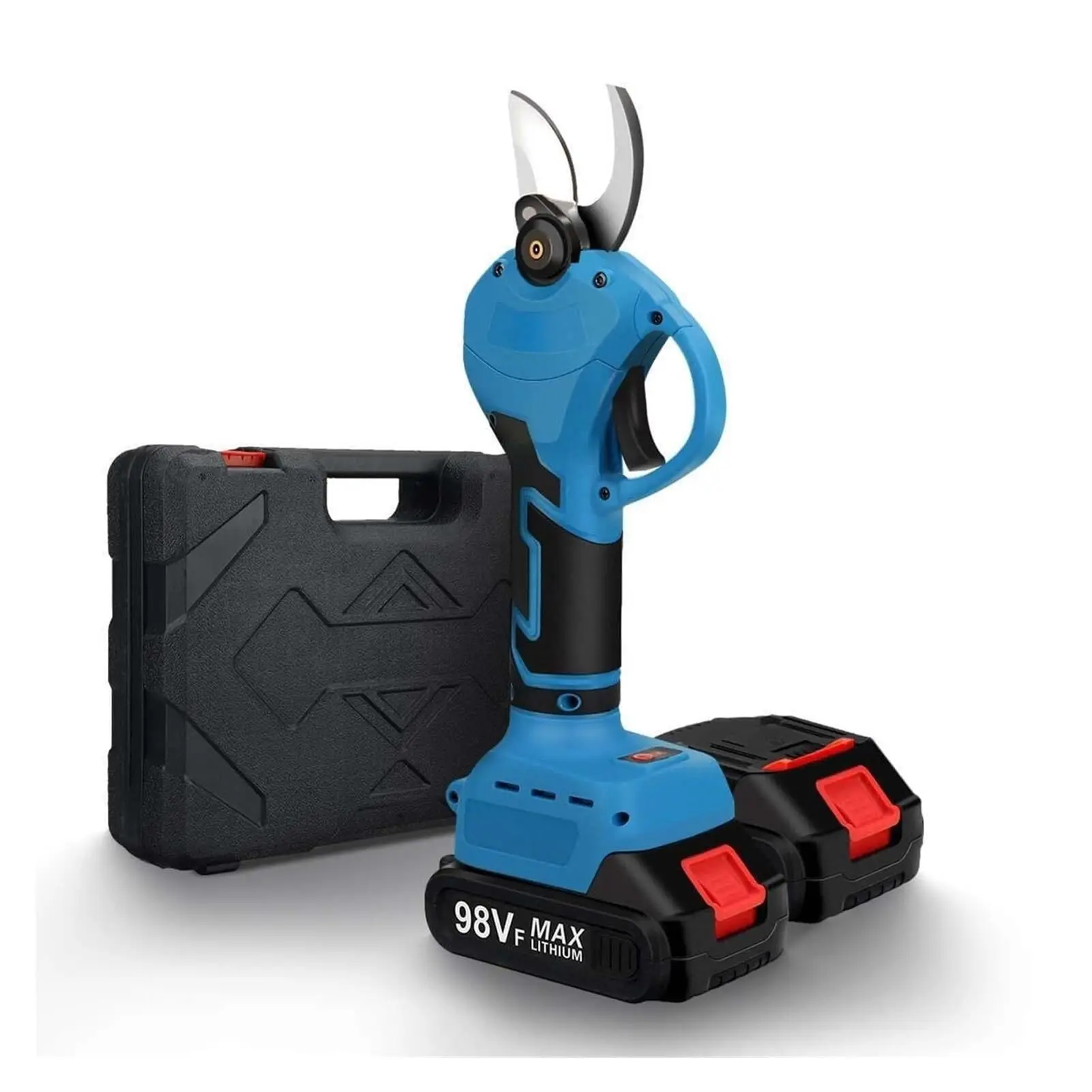 Electric Pruner 1500W Cordless Electric Pruning Shears Rechargeable Tree Branch Pruner 30mm Garden Clippers Power Tool 2