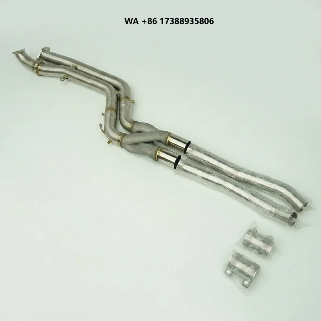 304 Stainless Steel Exhaust Mid Z Pipe S58 M3 M4 G80 G82 Made for Exhaust Pipe
