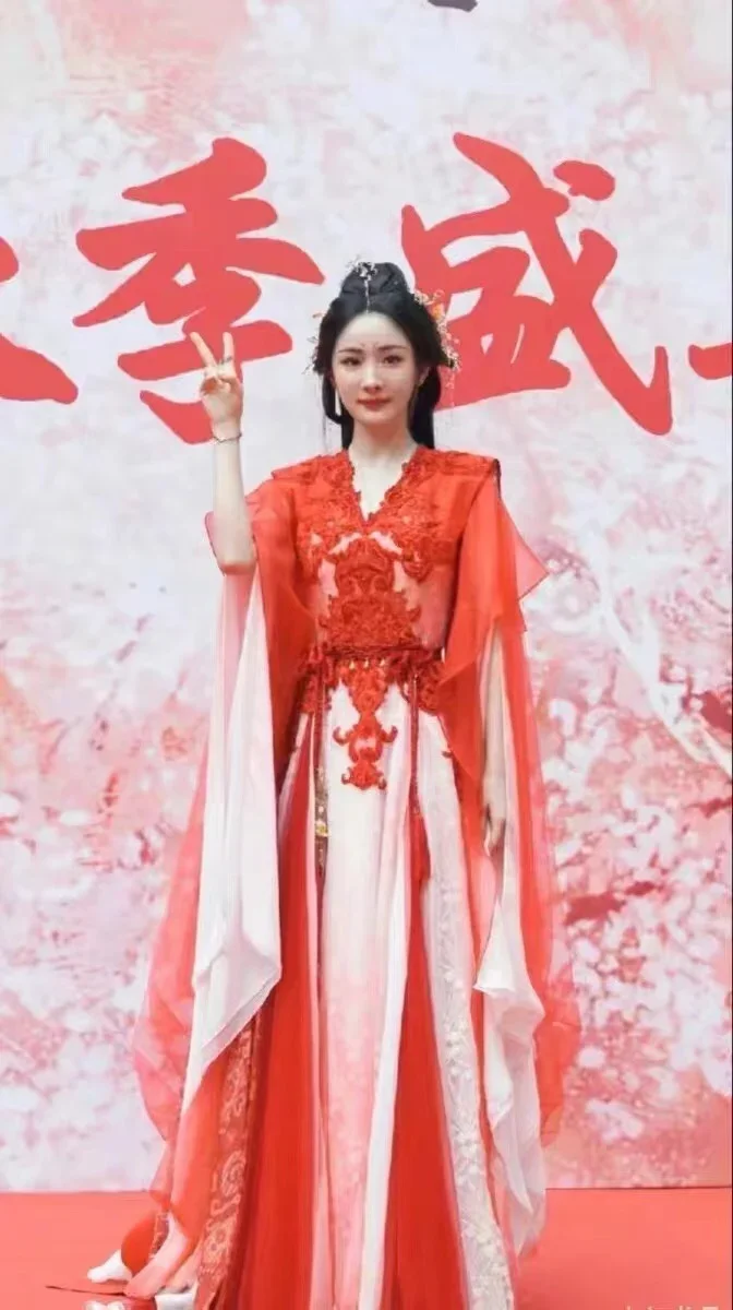 China Animatie Fox Spirit Matchmaker Vrouwelijke Fee Kostuum Drama Hanfu Tushan Honghong Meerdere Kleuren Hoge Kwaliteit Stoffen Jurk