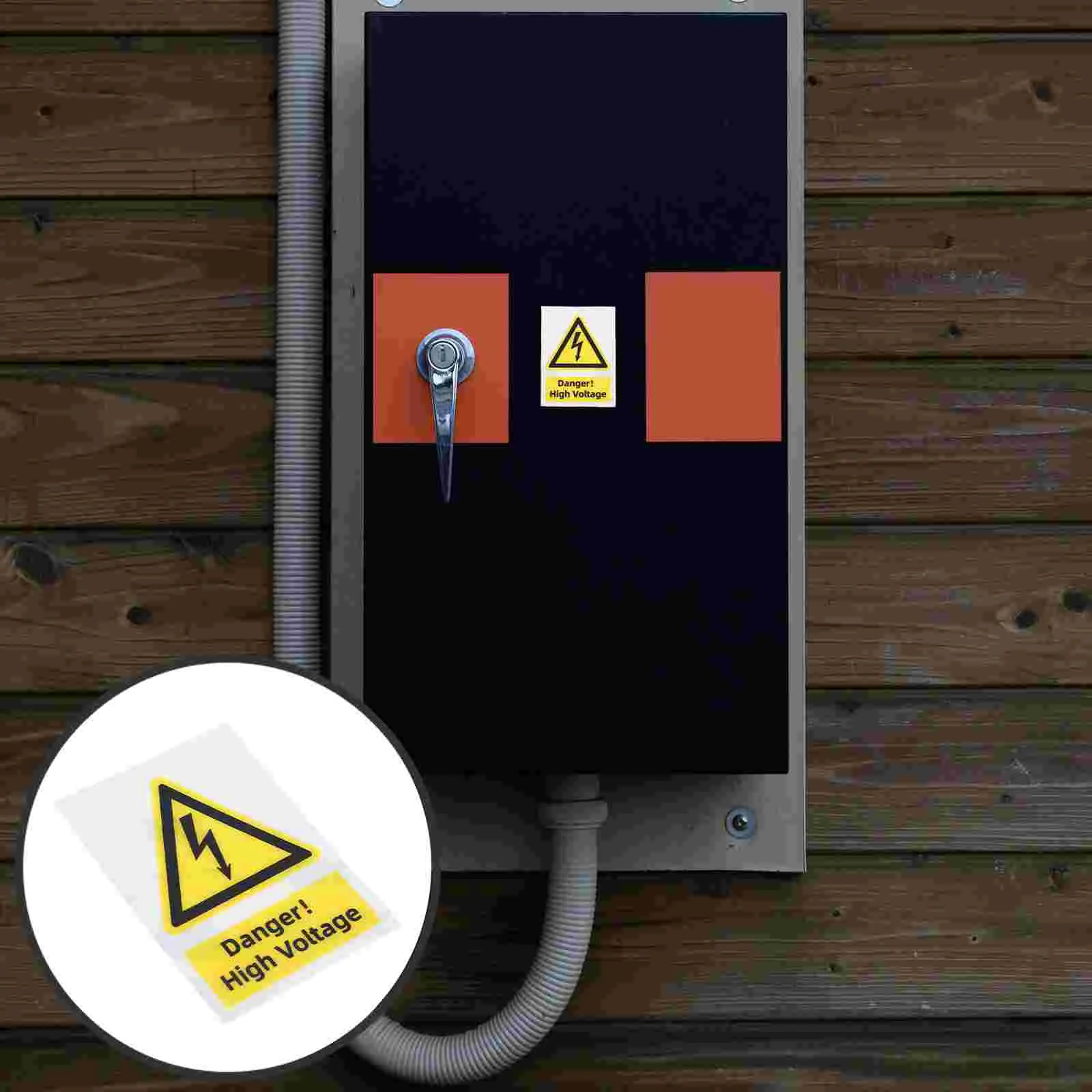 High Voltage Label Caution Warning Labels Stickers Electric Fence Sign Pressure Electrical