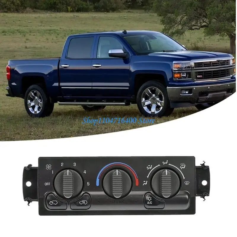 

Панель модуля климат-контроля y1gd HVAC 599-266 Кнопка контроллера регулировки вентилятора обогревателя Подходит для 1500 2500