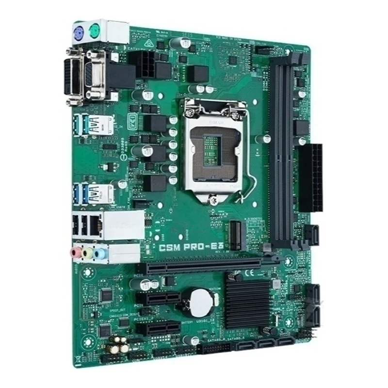 

Материнская плата ASUS CSM PRO-E3 LGA 1151 Intel B360 DDR4 32GB с поддержкой M.2, для процессоров Core i3-8300 9100F 8600 8400 9400F 9700, форм-фактор Micro ATX