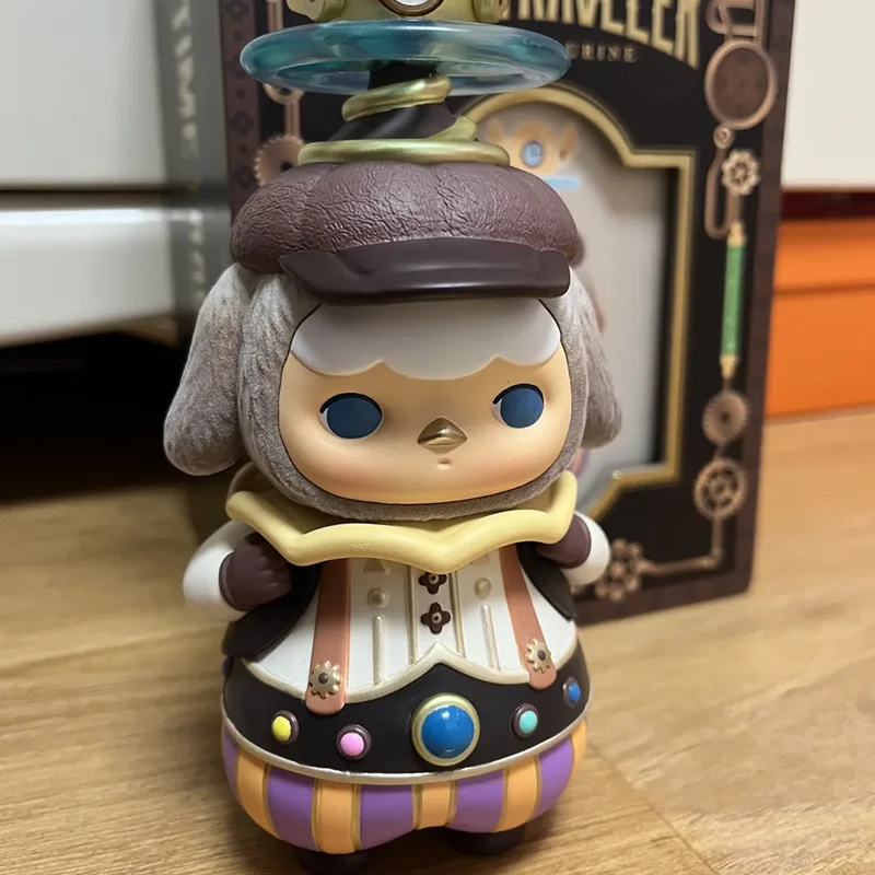 Big Size 16.5cm Time Traveler Series Pucky Action Figure Toys PVC Pucky Figure Gifts for Kids Lovely Pucky Figure Doll