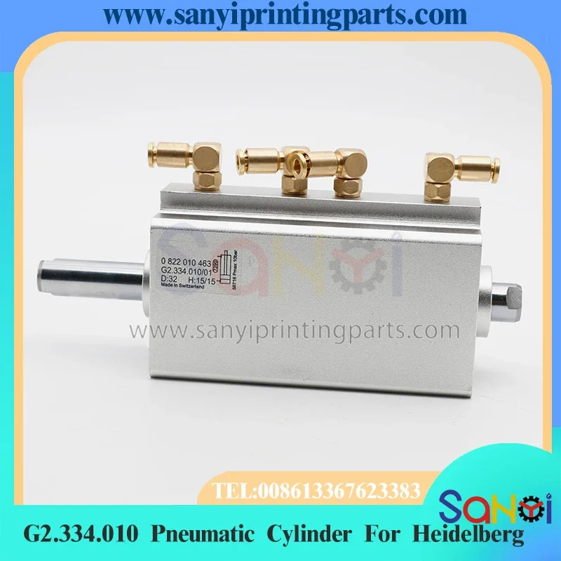 1 Piece G2.334.010 Pneumatic Cylinder D32 H15/15 For Heidelberg SM52 PM52 Printing Machine Parts