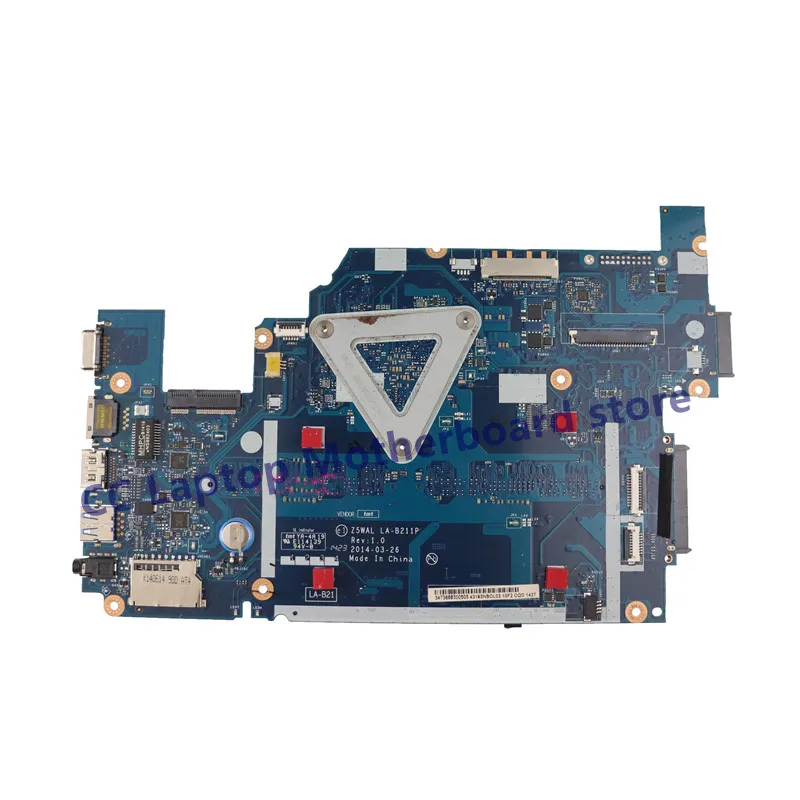 

LA-B211P For Acer Aspire E5-511 Laptop Motherboard With N2830/N2840/N2930/N2940/N3530/N3540 CPU 100% Fully Tested Working Well