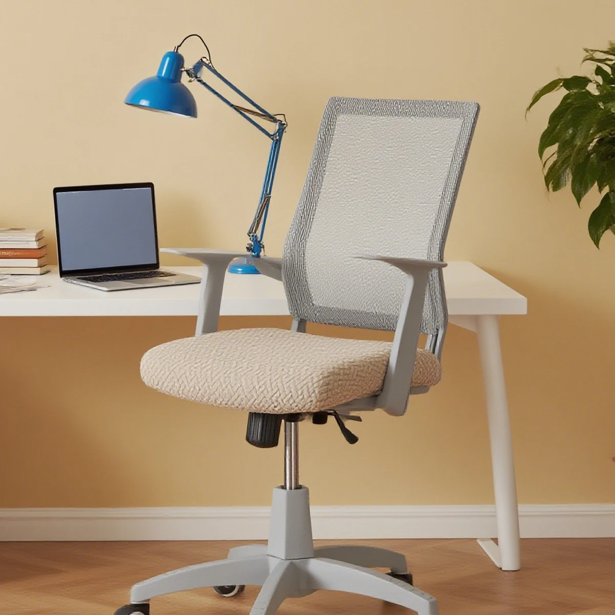 

1pc Stretch Office Chair Cover Stretch Computer Chair Seat Washable Elastic Desk Chair Seat Protector Slipcover for Office