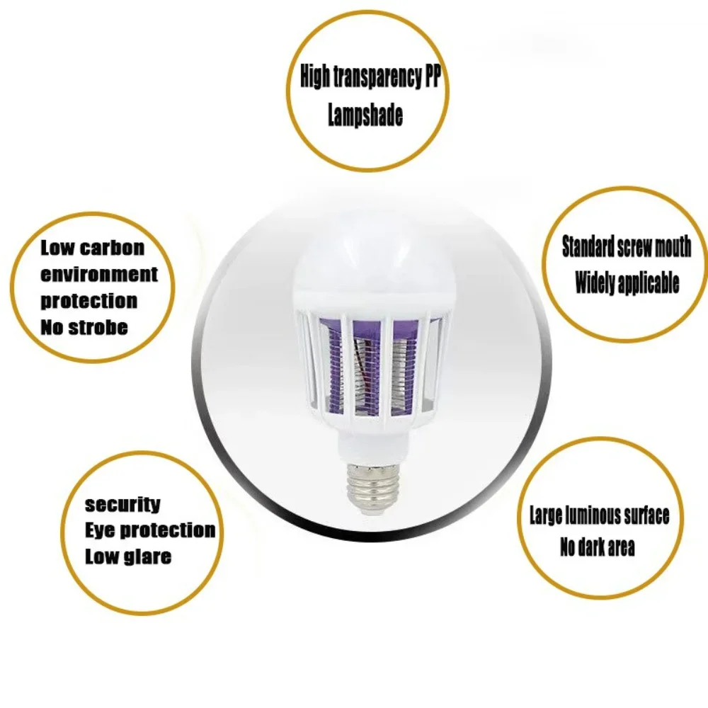 Mosquito Killer Lamp LED Bulbs Home Lighting with Electronics Anti Mosquito Trap Insect Killer Mosquito Lamp Thermacell