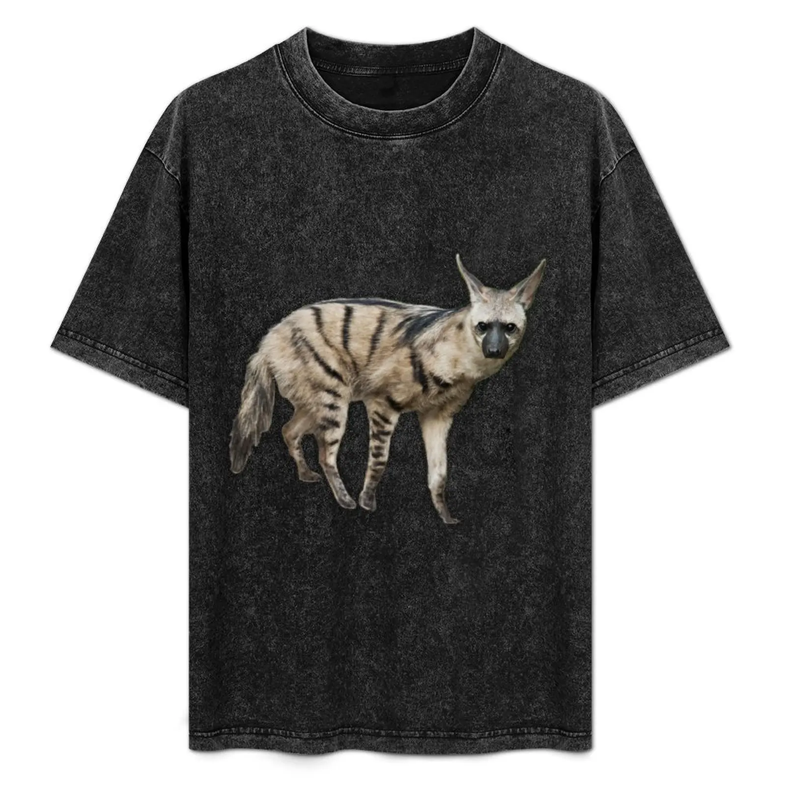 

Aardwolf Lovers T-Shirt Casual Loose Fit Short Sleeve T-Shirt