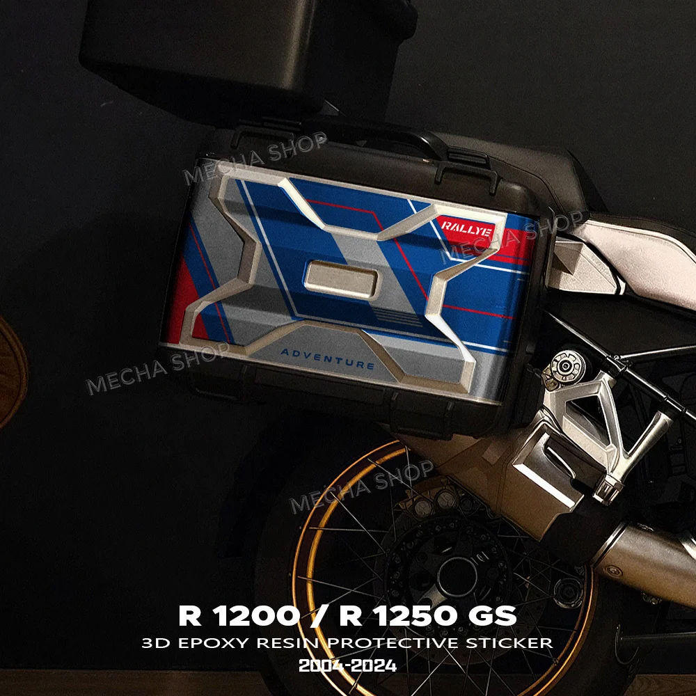 Motorcycle Vario Case Sticker Set Side Boxes Panniers Protection Decals For R 1250 GS R 1200 GS 2023 2024 2020