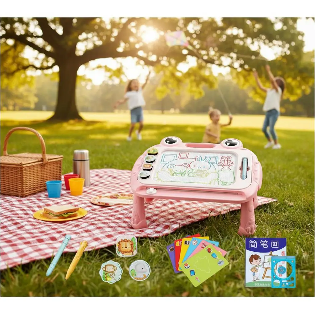 Tekentafel voor kinderen Magnetisch schrijfbord voor baby's Graffiti-schilderij voor kinderen Uitwisbaar magnetisch huisschilderspeelgoed