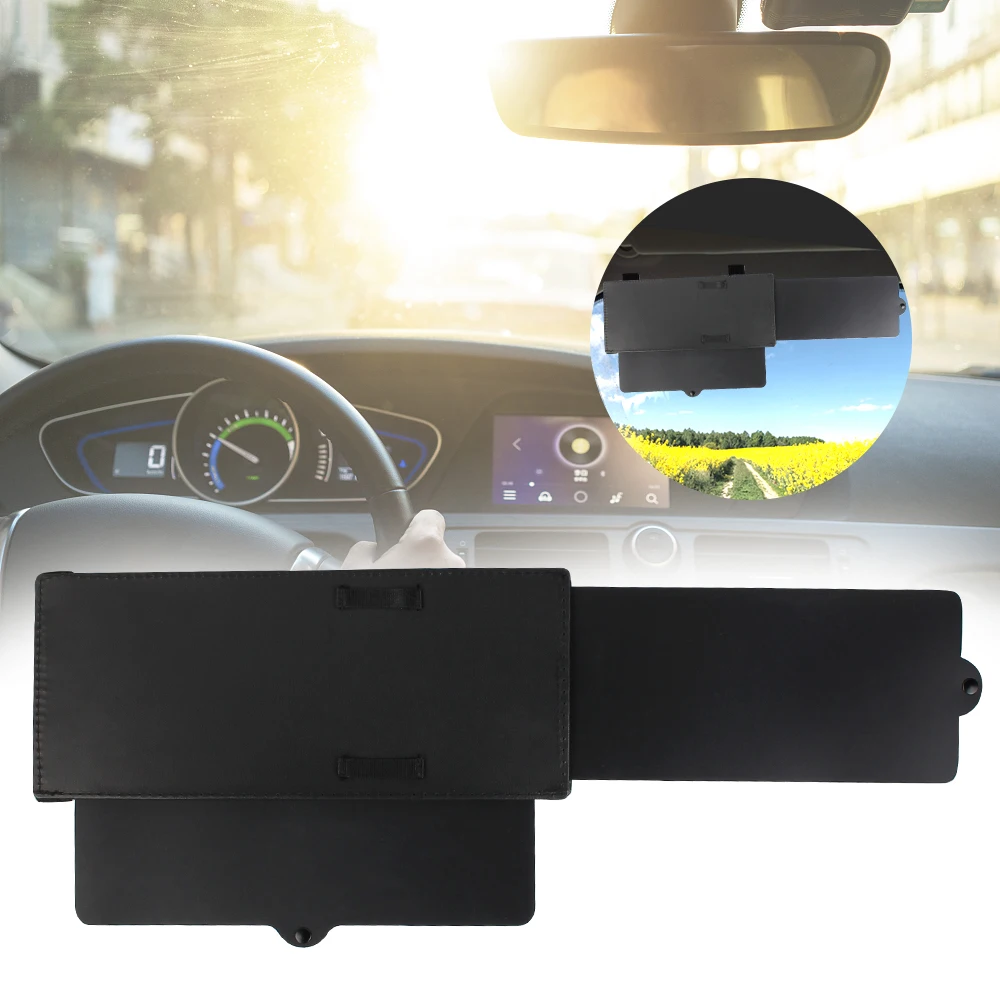 Anti-glare Car Sun Visor UV Rays Blocker Car Window Sunshade Universal Block Sunlight