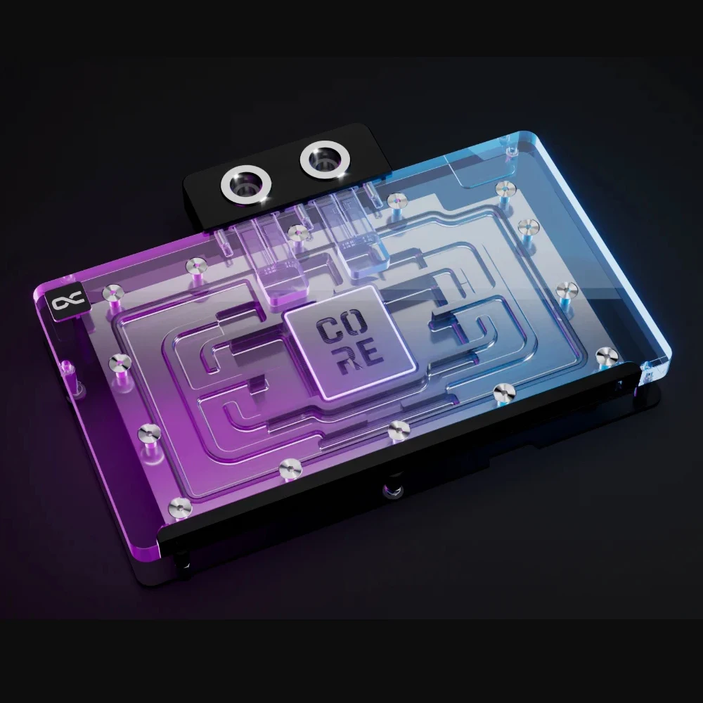 Alphacool Core GPU Water Block Serve For Gainward Geforce RTX 5090 Phantom,Palit 5090 GameRock Card Cooler With Backplate