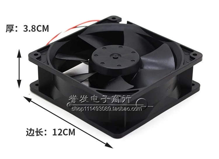 جديد الأصلي 4715KL-04W-B39 12V 0.72A 12038 120x120x38 مللي متر مروحة التبريد المبرد