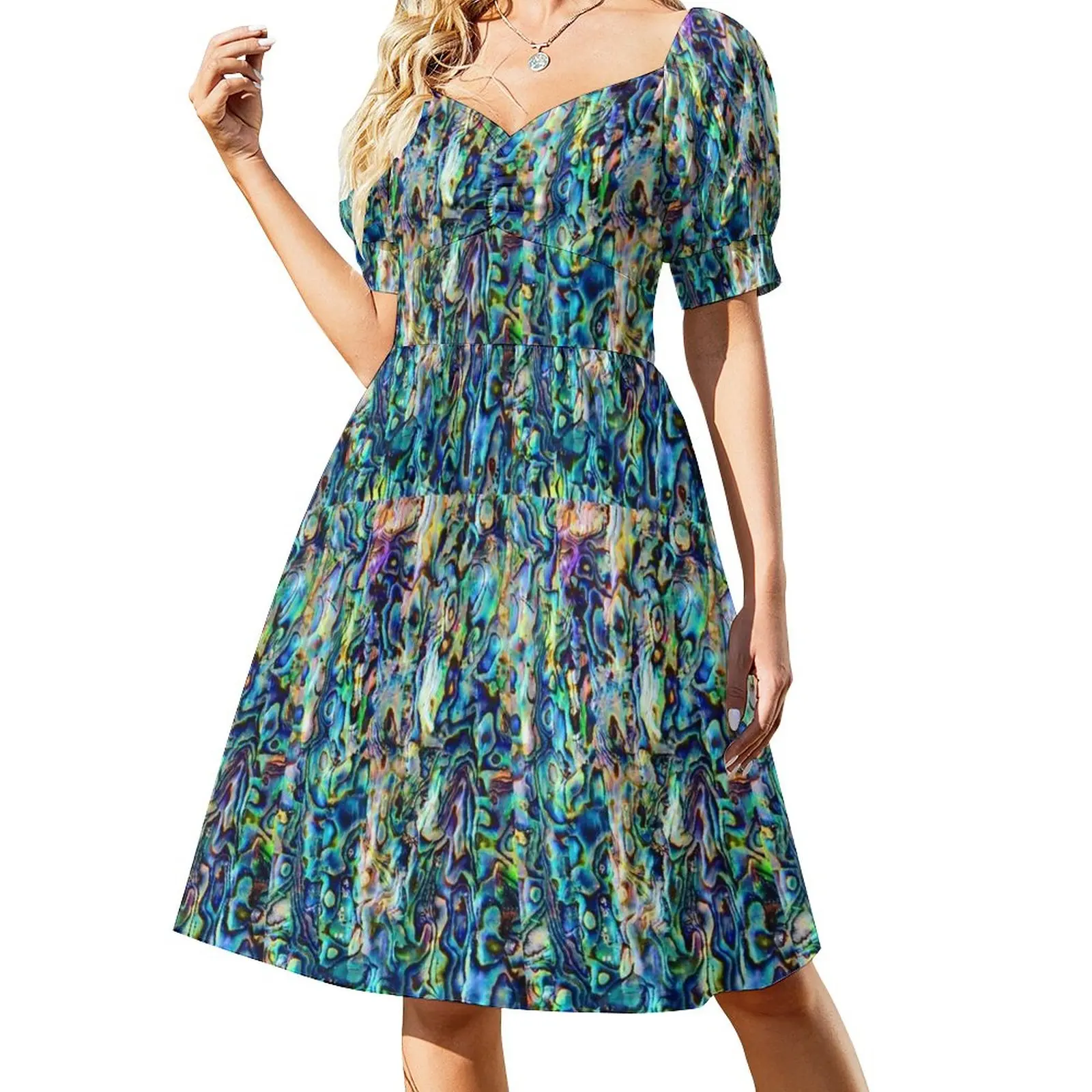 

Paua Power! Dress bandage dress Bride dresses summer dress