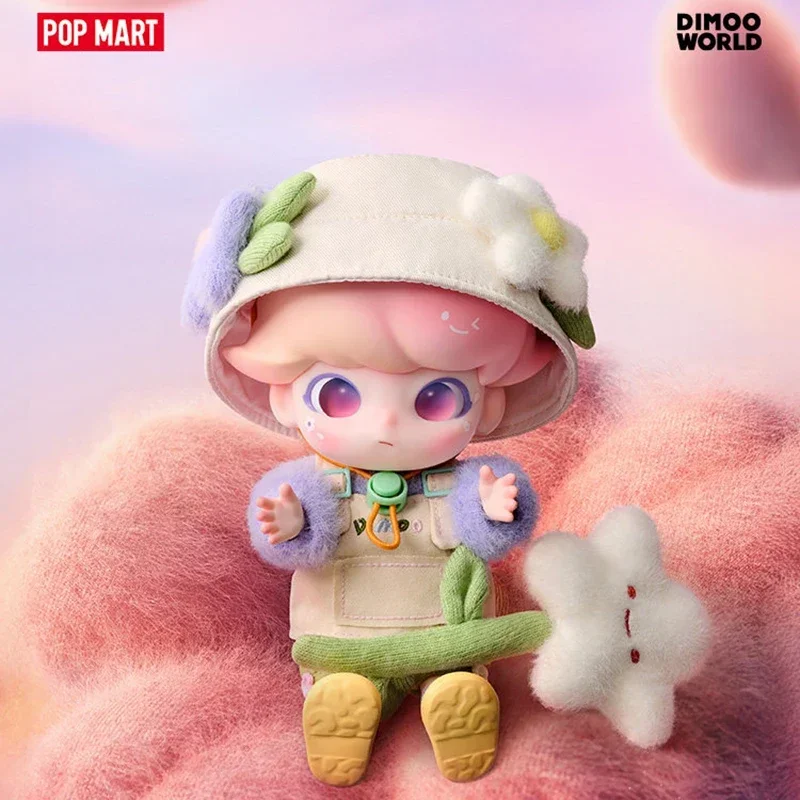 

POP MART DIMOO Dream Travel 1/8 Аниме-фигурка, модная случайная игрушка в закрытой коробке, таинственная коробка-сюрприз, коллекционная фигурка