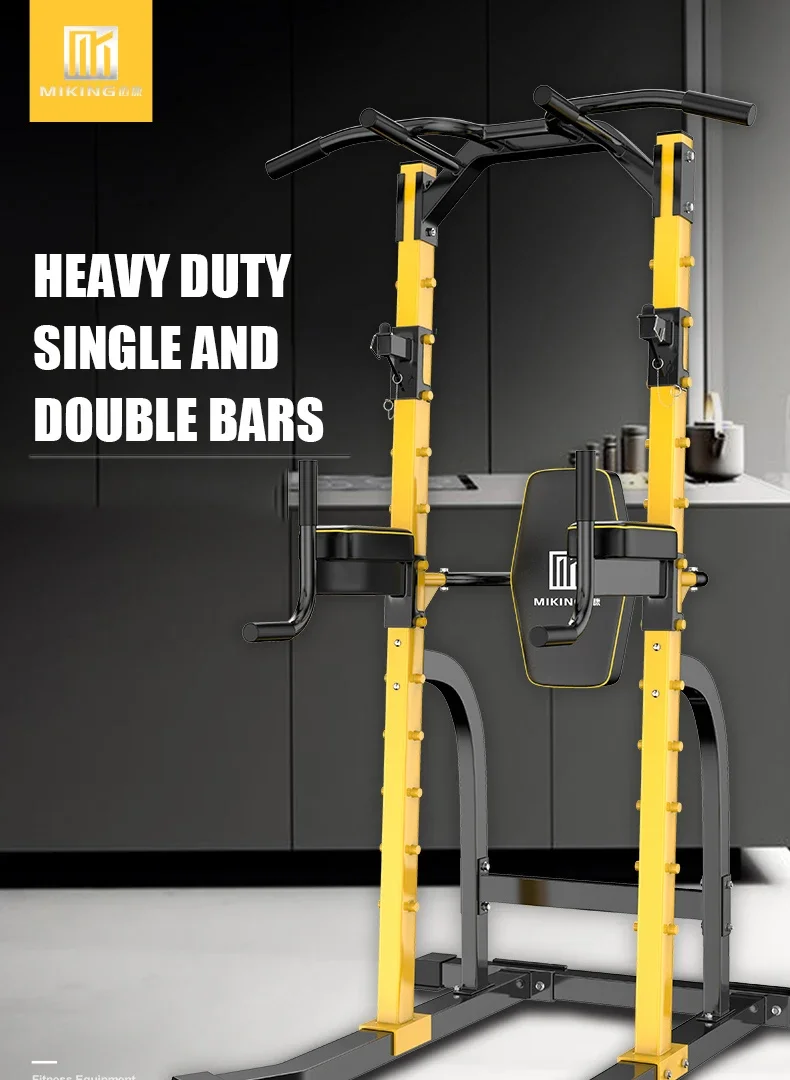 Home Gym Exercise Equipment Pull Up Bar Home Fitness Dip Station Power Tower Pull Up Rack