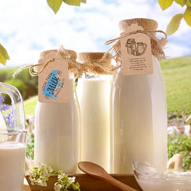 98 Feet Natural Jute Twine And 200PCS Brown Rectangle Kraft Paper Gift Tags For Crafts & Price Tags Labels