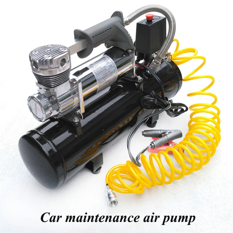 12V/24V Portable Car Air Pump Car Modified Air Pump Air Compressor Modified Suspension System With Air Tank