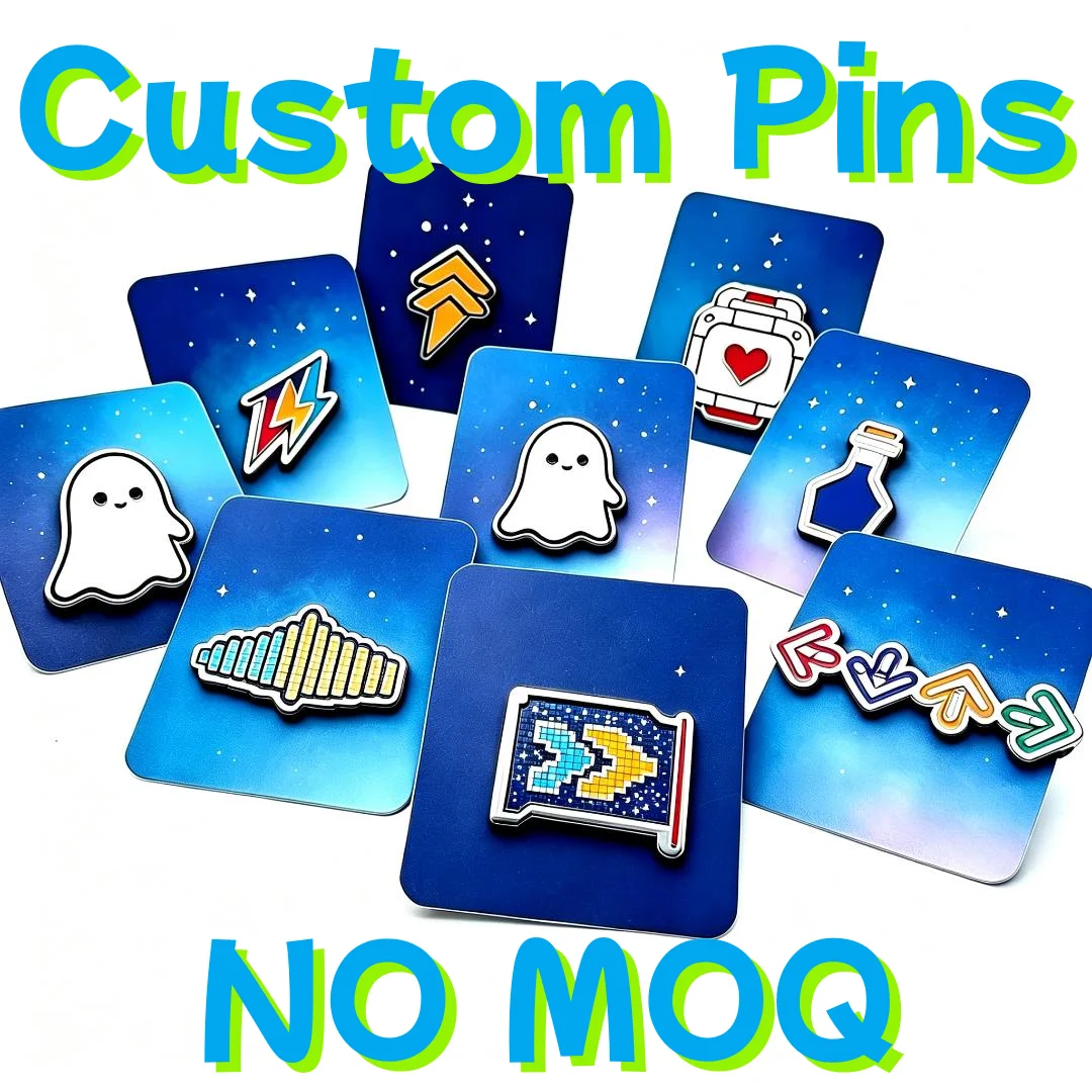 Custom Pins Cheap and Custom Suit Pins Cute Game Element Enamel Pins Fashion Clothing Backpack Decorative Accessories