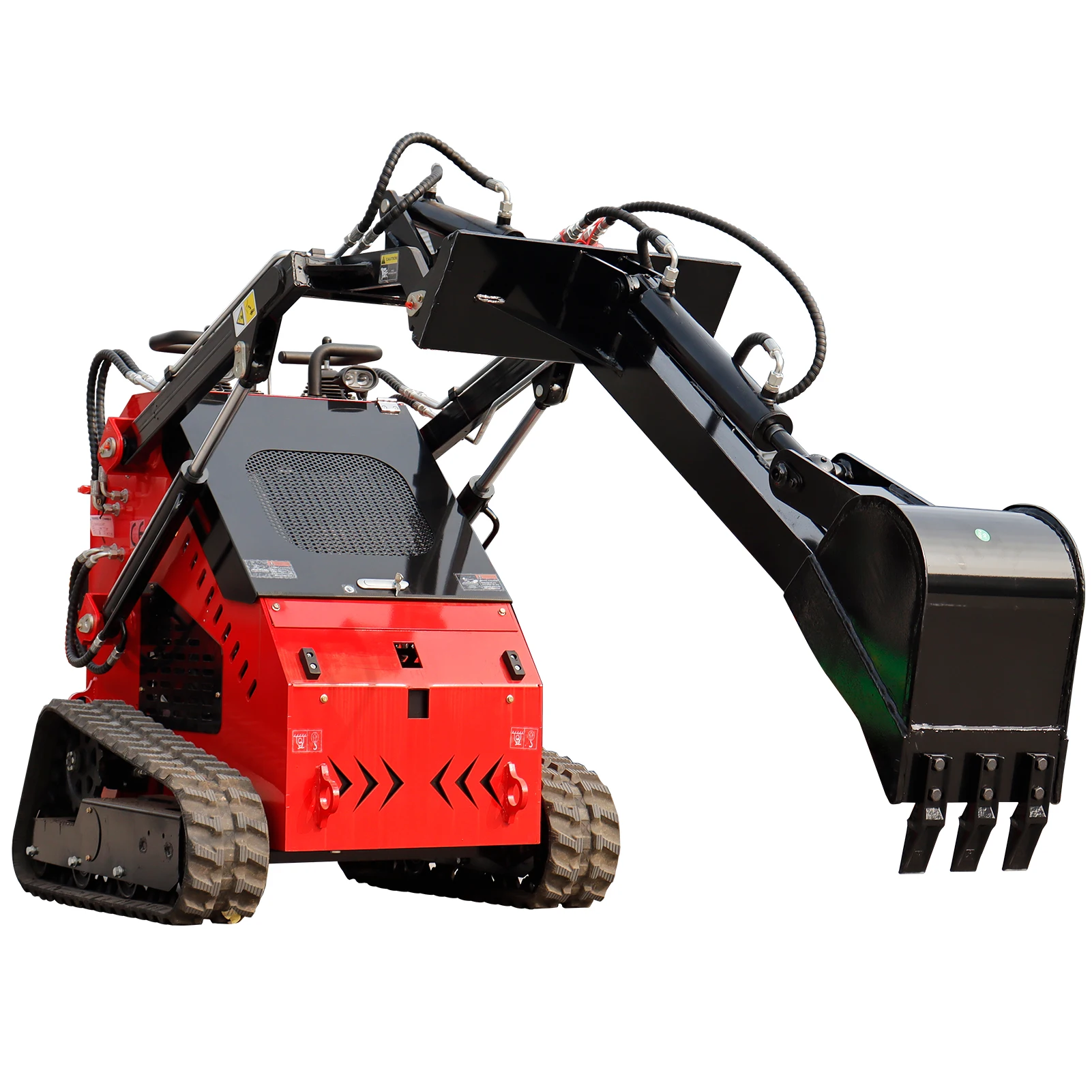 Acessório frontal de 12 polegadas em estoque dos EUA para mini skid steer loader escavadeira frete grátis