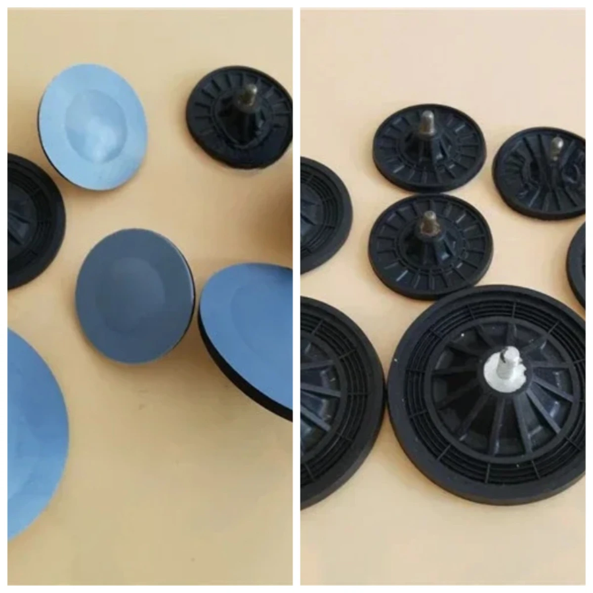 40mm 50mm 65mm 79.5mm Diaphragm Plate Replacement Parts For KNF Sampling Vacuum Pump