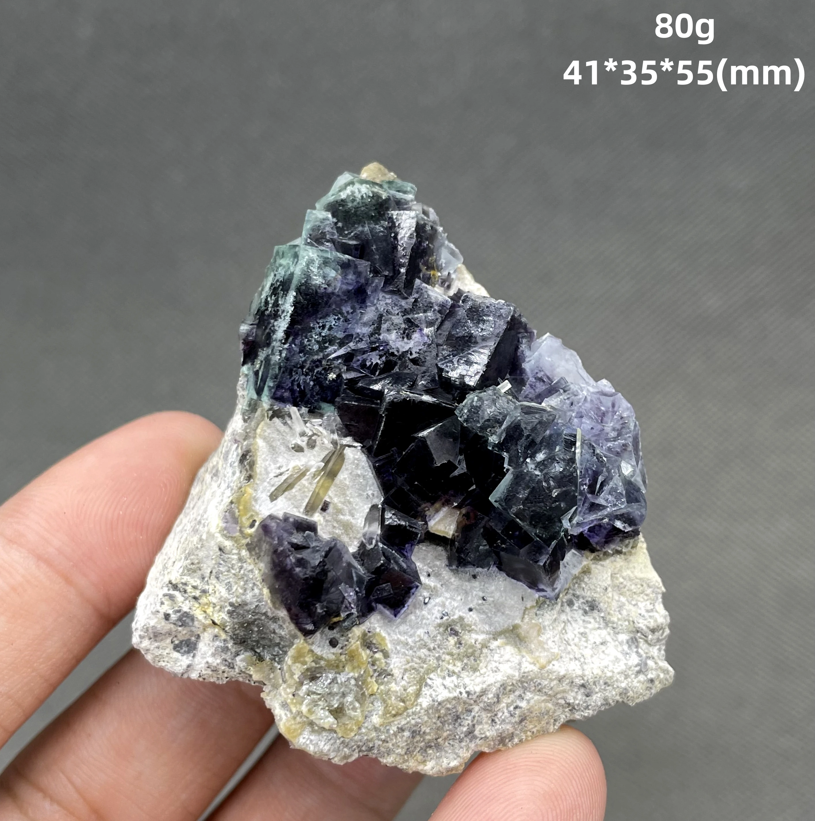 

NEW! 100% Natural Inner Mongolia Phantom Fluorite and Crystal symbiosis mineral specimens Stones and crystals