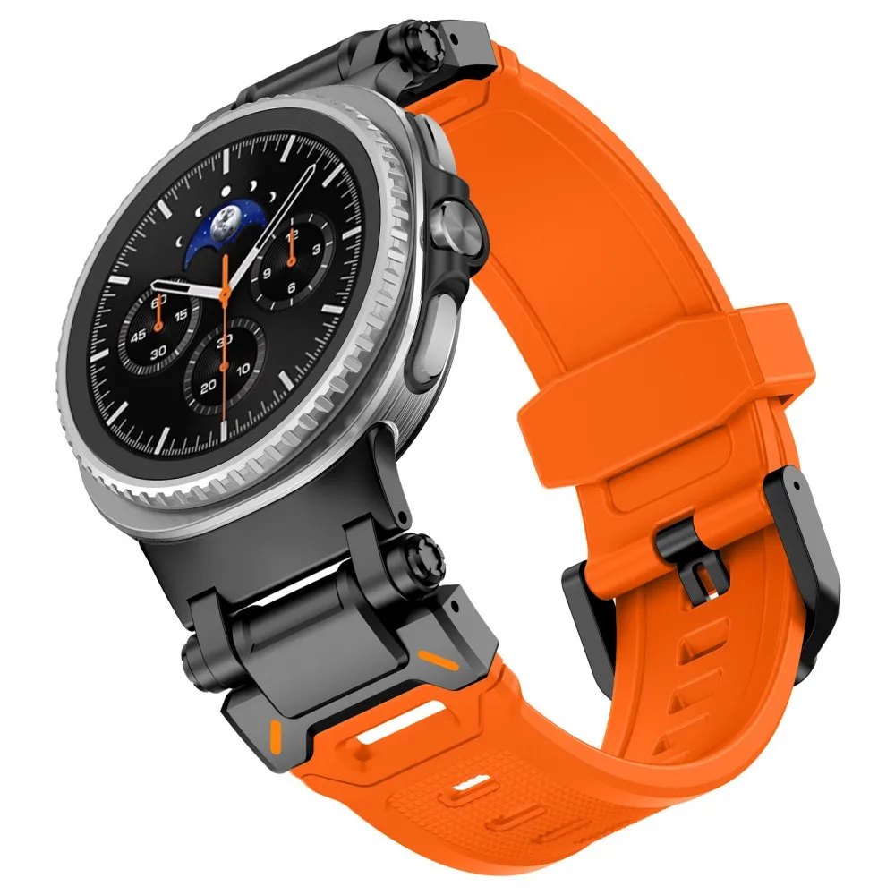 Cinturino sportivo in silicone per Samsung Galaxy Watch 8 Classic 46mm cinturino in caucciù per Galaxy Watch 8 40mm 44mm braccialetto morbido