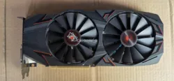 Used  GeForce CERBERUS GTX1070Ti 8GD5X PCI-E Graphics Video Card DVI HDMI DP