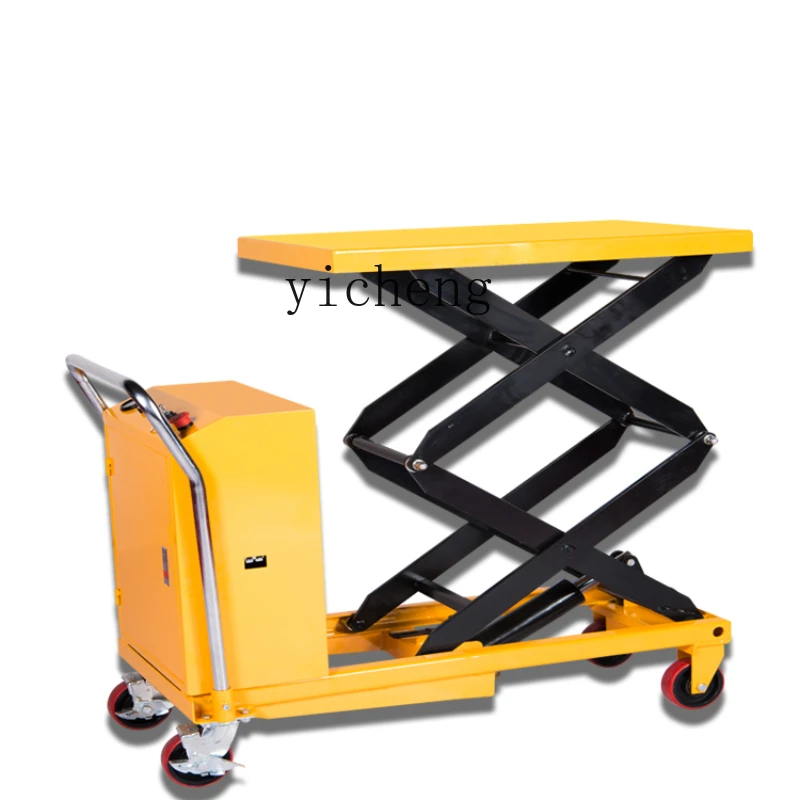 

ZC Full Electric Hydraulic Lifting Flat Wagon Small Lifting Machine in Stock Flatbed Trolley