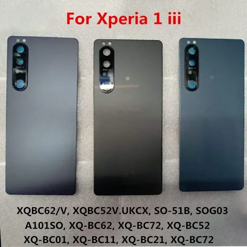 Back Cover For Sony Xperia 1 iii  Xperia1iii 6.5