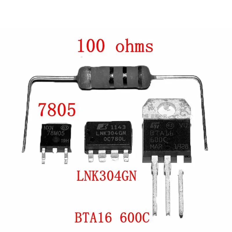 Bosch drum washing machine computer board LNK304GN power board chip 78M05 Three-terminal regulator BTA16 600C control board Part