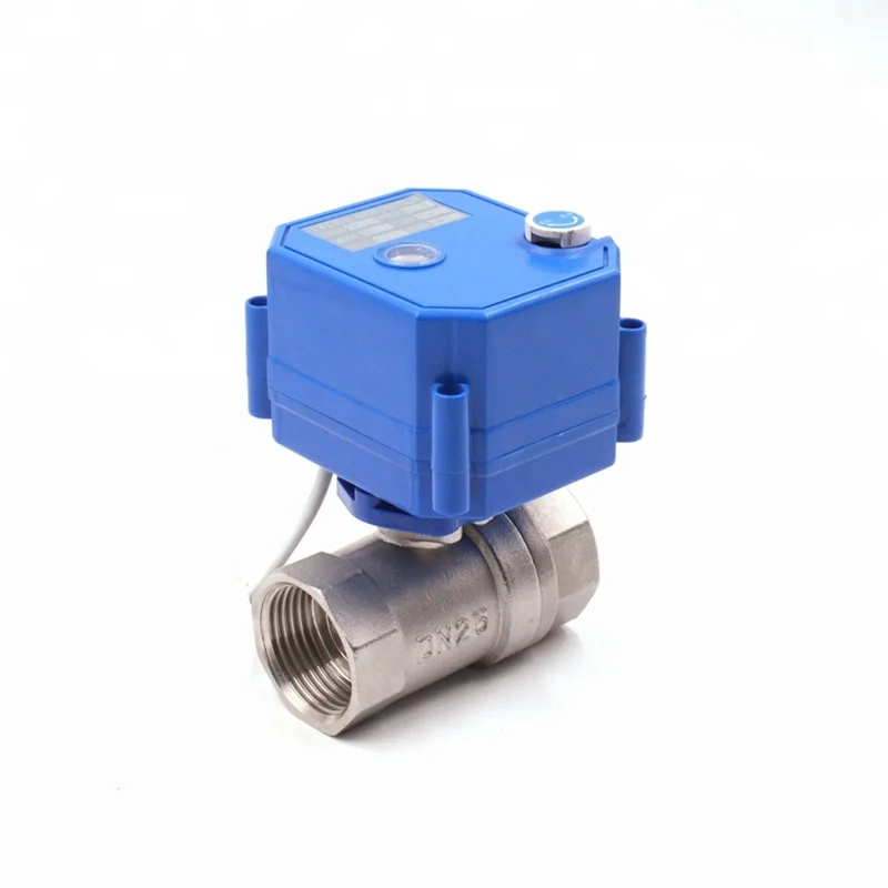

Rohs NSF61 Water Drinking 2 Way CWX-15N Mini Electric Actuator Motor Operated Ball Valve