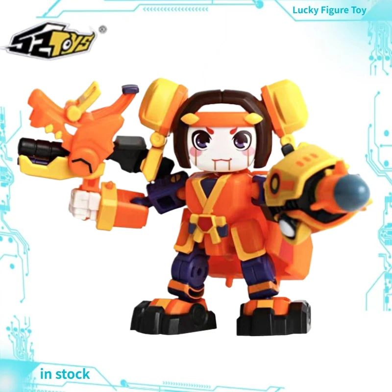 

52TOYS MB-04 Honor of Kings Mighty Box Beast Box Transforming Robot Lu Ban No.7 Фигурка-модель игрушки