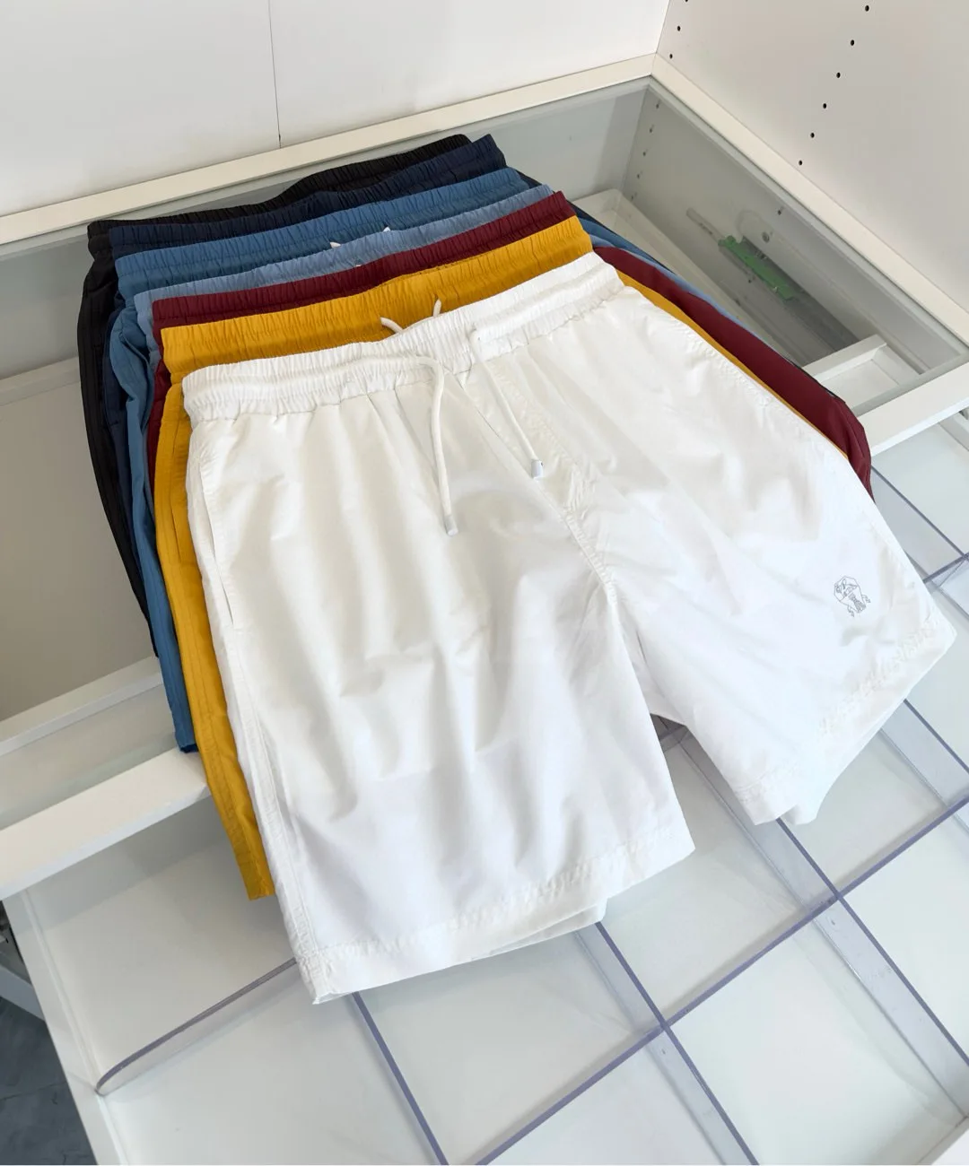 

Italy BC men's summer new quick-drying breathable fashion casual old money style convenient gift bag casual beach shorts