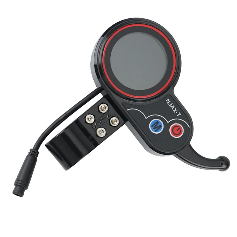 

AD08-1 Piece NJAX-T Electric Scooter Dashboard Meter 36V 48V Black Plastic For Electric Scooter Accessories
