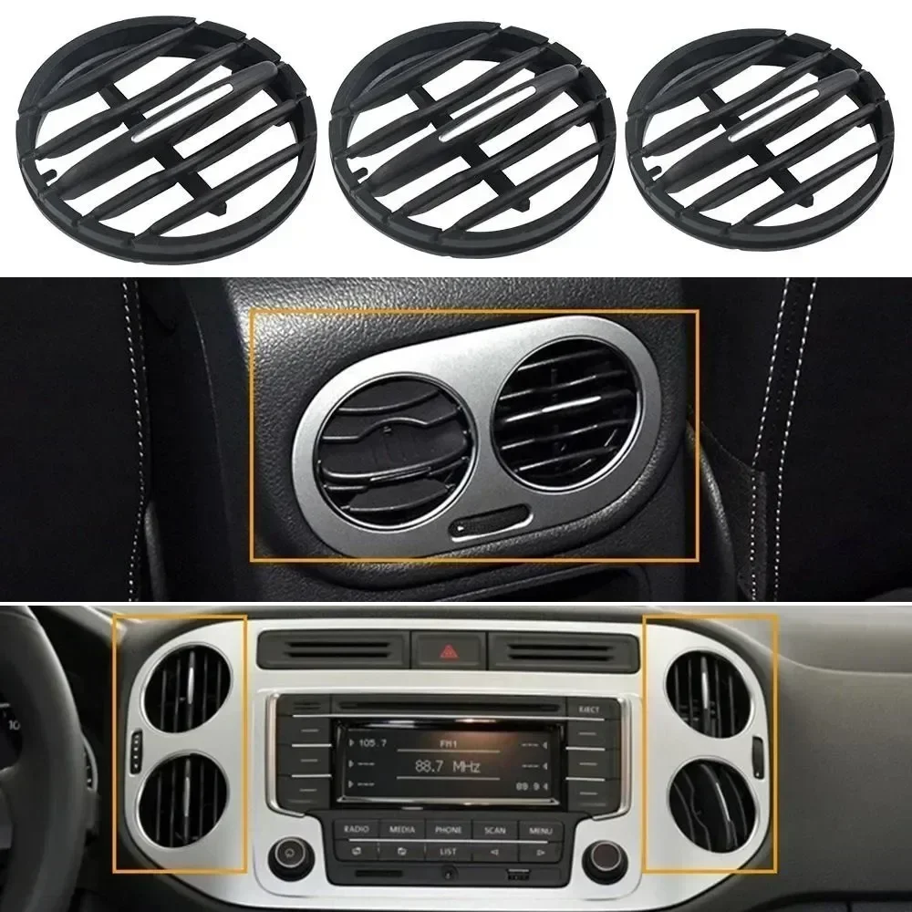

Cars Interior Air Conditioning Vents Grille Air Circulation Vent Cover 5N0858069 / 5N0819704 / 5N0819203 For Volkswagen Tiguan