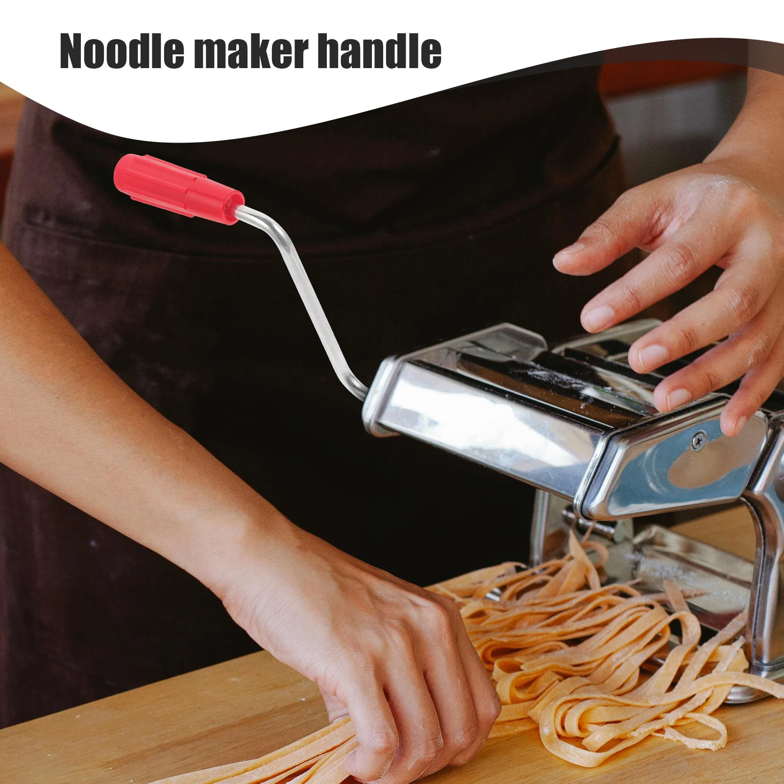 

1pc Pasta Machine Handle Replacement Noodle Making Machine Handle Tool For Universal Pasta Maker Accessories