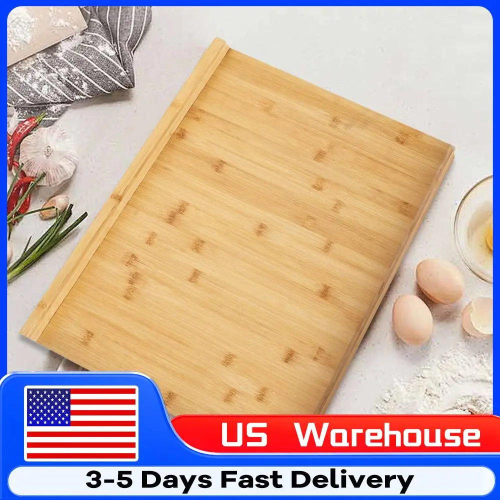 

Over-the-Counter Pastry Board with Reverse Groove Kitchen Chopping Board 21.65x15.75 in Chopping Block for Home Kitchen