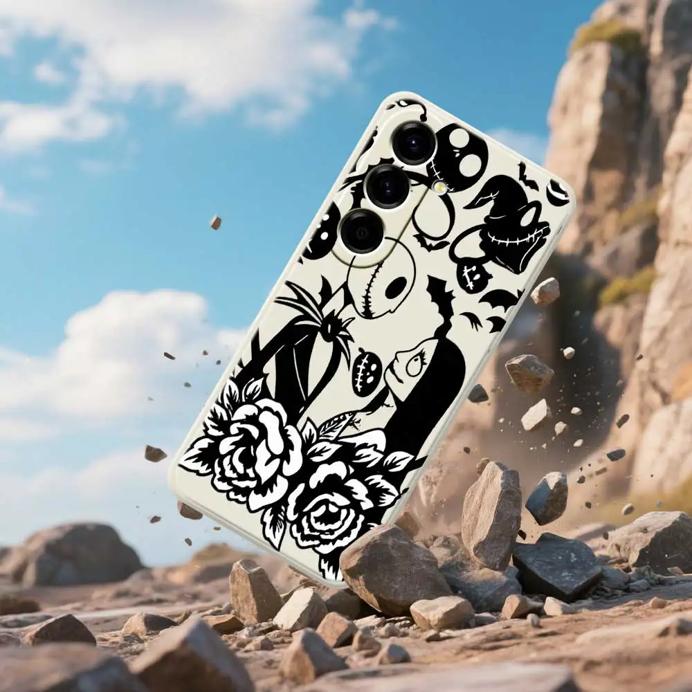 كابوس قبل عيد الميلاد حالة لسامسونج A56 A55 A54 A53 A52 5G A36 A26 A16 A06 A35 A25 A15 A34 A24 A14 A33 A32 A23 A13 حالات