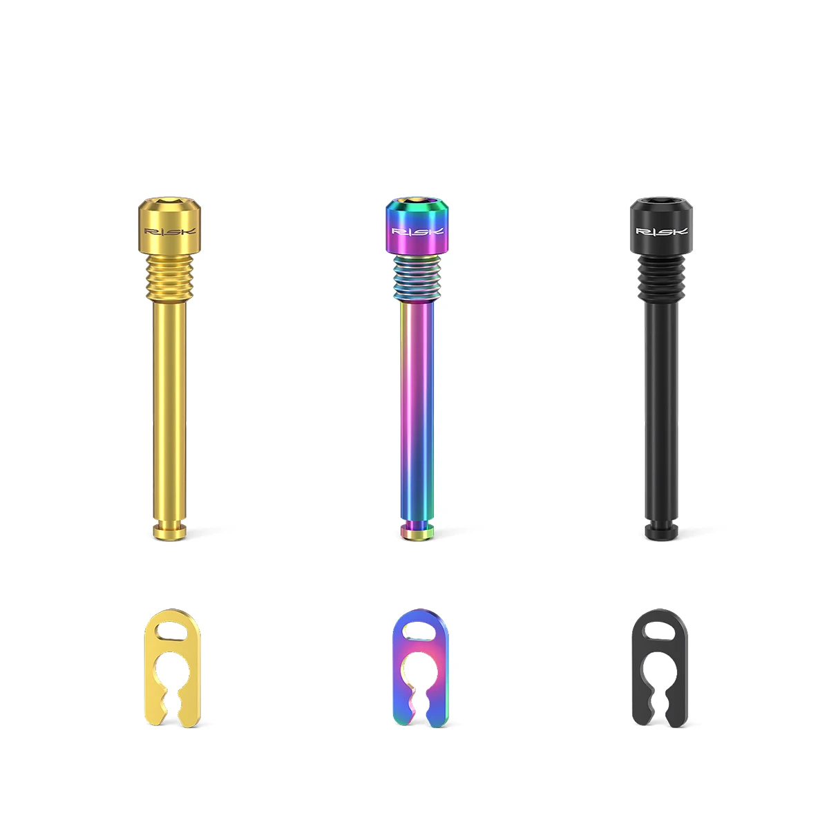 AliExpress RISK 2pcs M4x26mm Titanium Alloy Bolts for Hydraulic Disc 4*26mm Oil Disc Brake Threaded Pin Screws for MTB Bicycle XT Bike