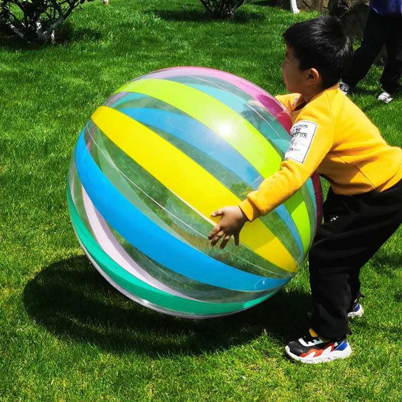 Grands ballons de plage pour enfants, jouets de piscine, balles de piscine, jouets de plage, ballon gonflable pour fêtes d'été et jeu d'eau