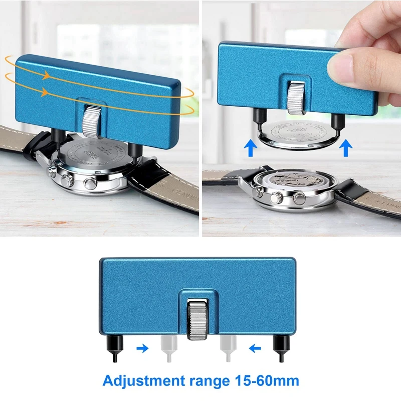 Watch Battery Change Tool, Watch Case Opener Is Used To Turn The Opened Watch Cover, Watch Opener, Replace Watch Strap