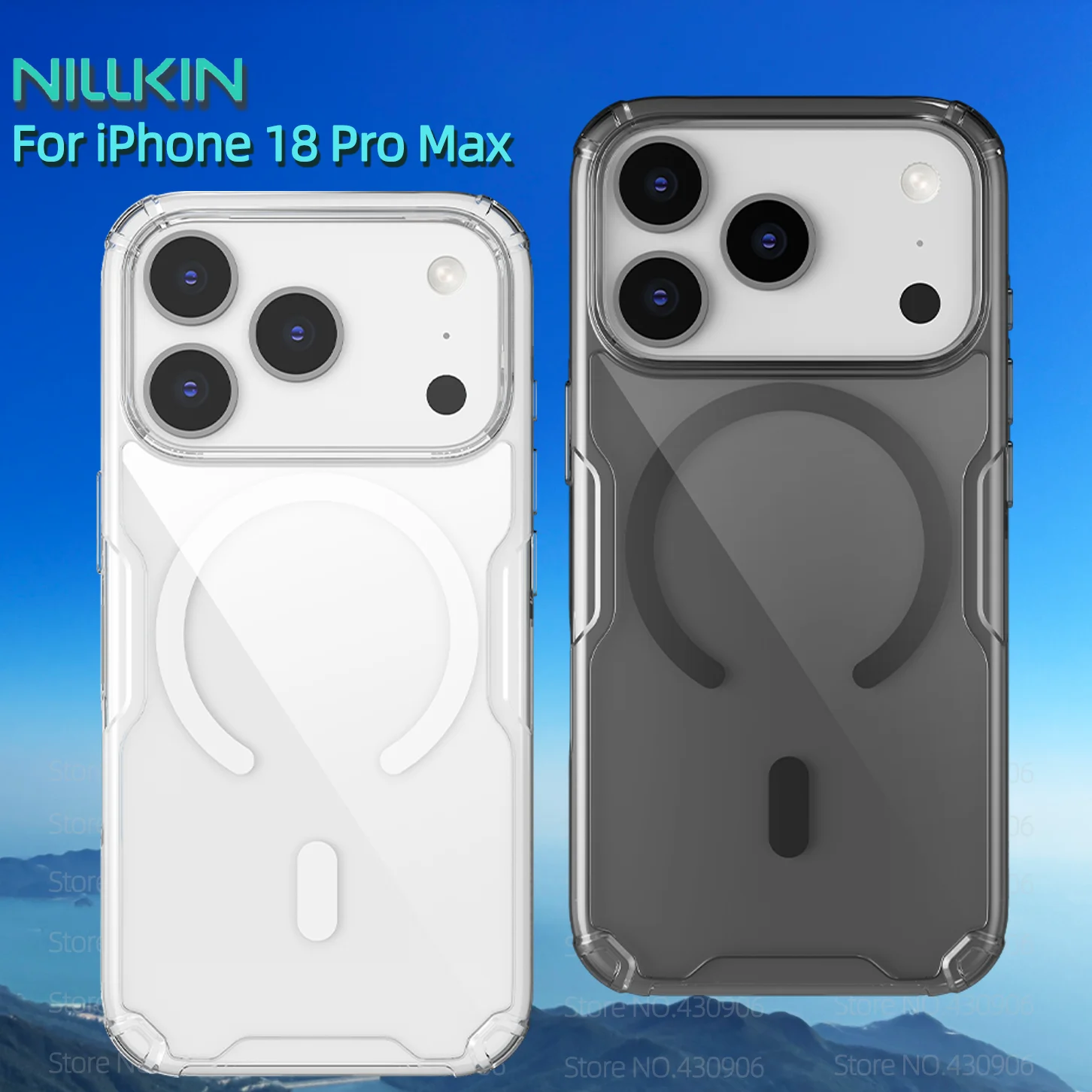 NILLKIN Für iPhone 18 Pro MAX Hülle Nature Pro Magnetische Hülle Passgenaue Klare Abdeckung Für iPhone 17 Pro Max/18 Pro Max 17 Pro 18 Pro