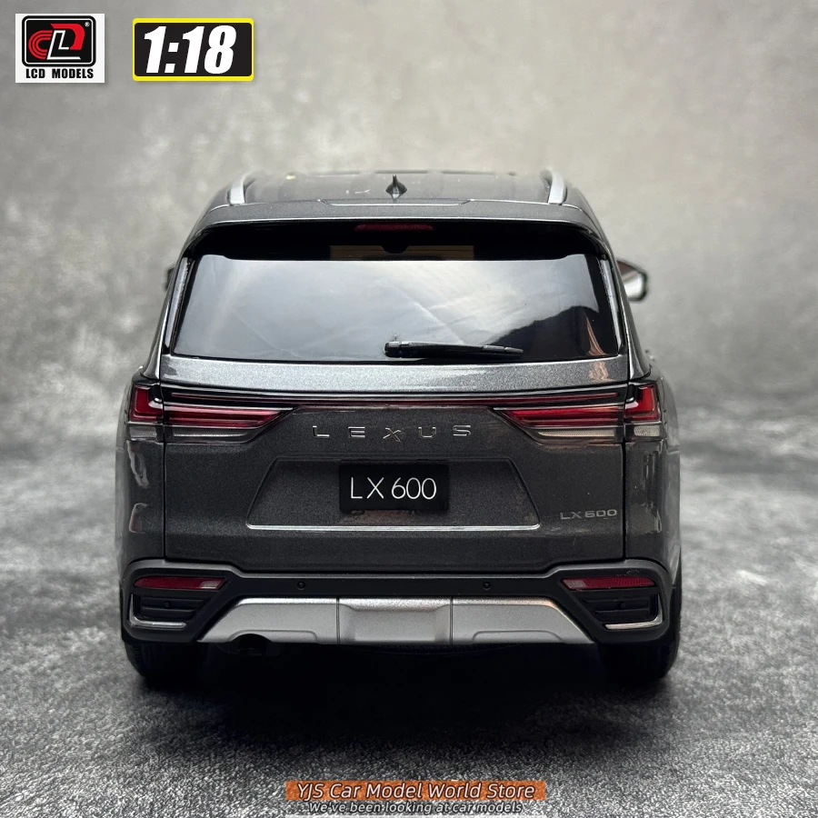 LCD Die-cast car model 1:18 Scale Lexus LX600 SUV car model static